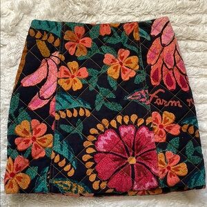 Farm Rio Quilted Skirt